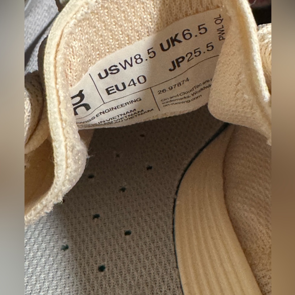 On Cloudnova Form Sneakers Size 8.5 - Picture 9 of 11